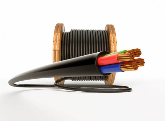 Cable Assembly Before Terminations Applied