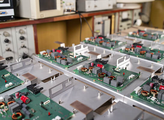 PCB Boards Mounted in Box-Build Assembly