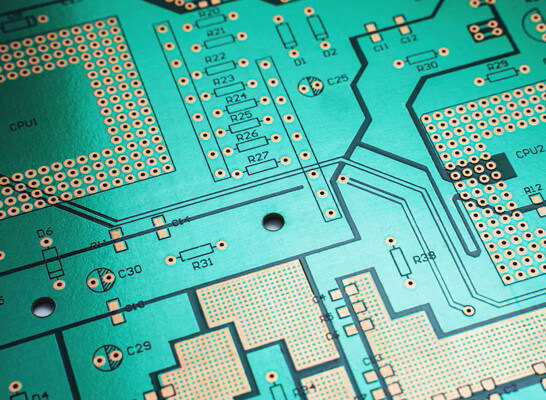 Through Hole Gold Plated Circuit Board