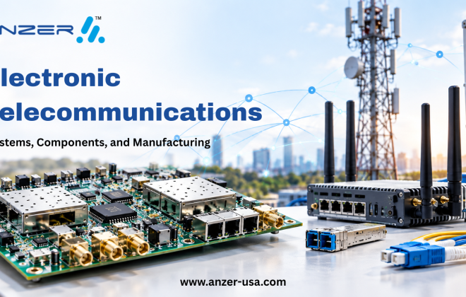 Electronic Telecommunications: Systems, Components, and Manufacturing 3 Electronic Telecommunications: Systems, Components, and Manufacturing