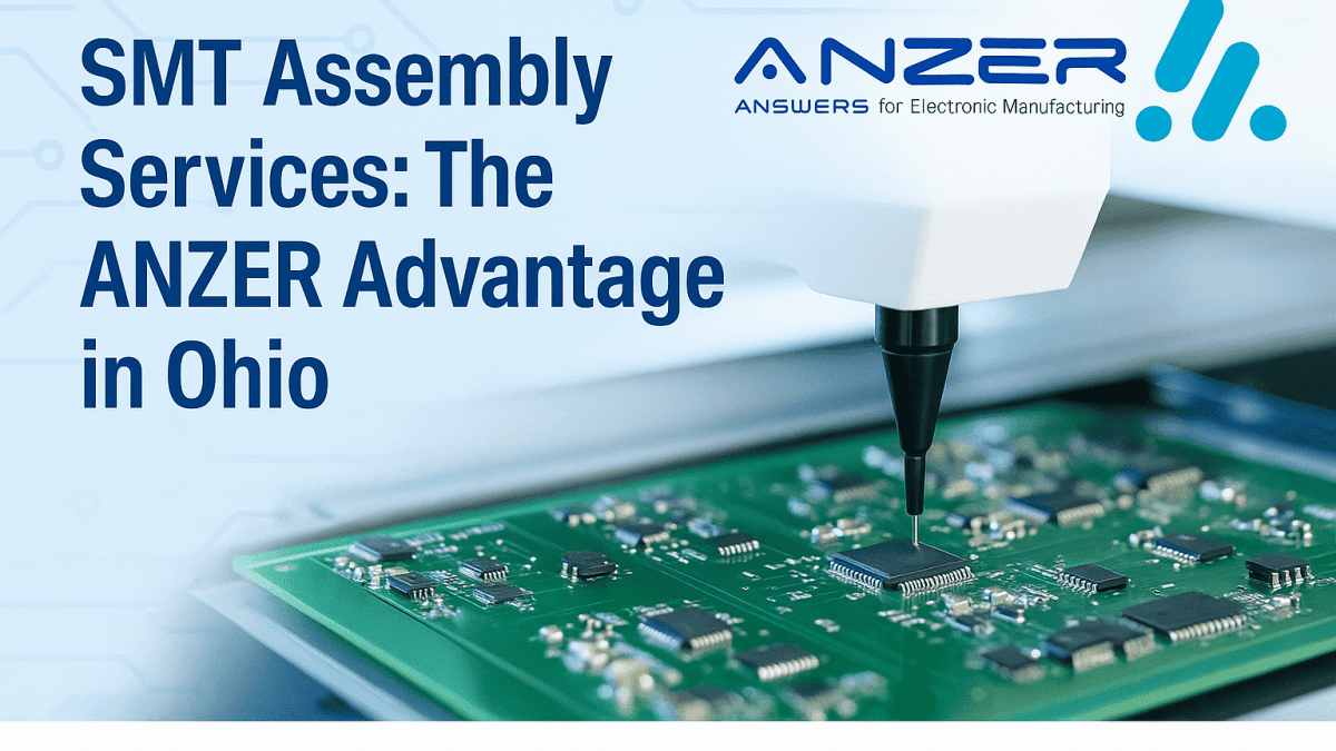 SMT Assembly Services: The ANZER Advantage in Ohio 1 SMT Assembly Services: The ANZER Advantage in Ohio