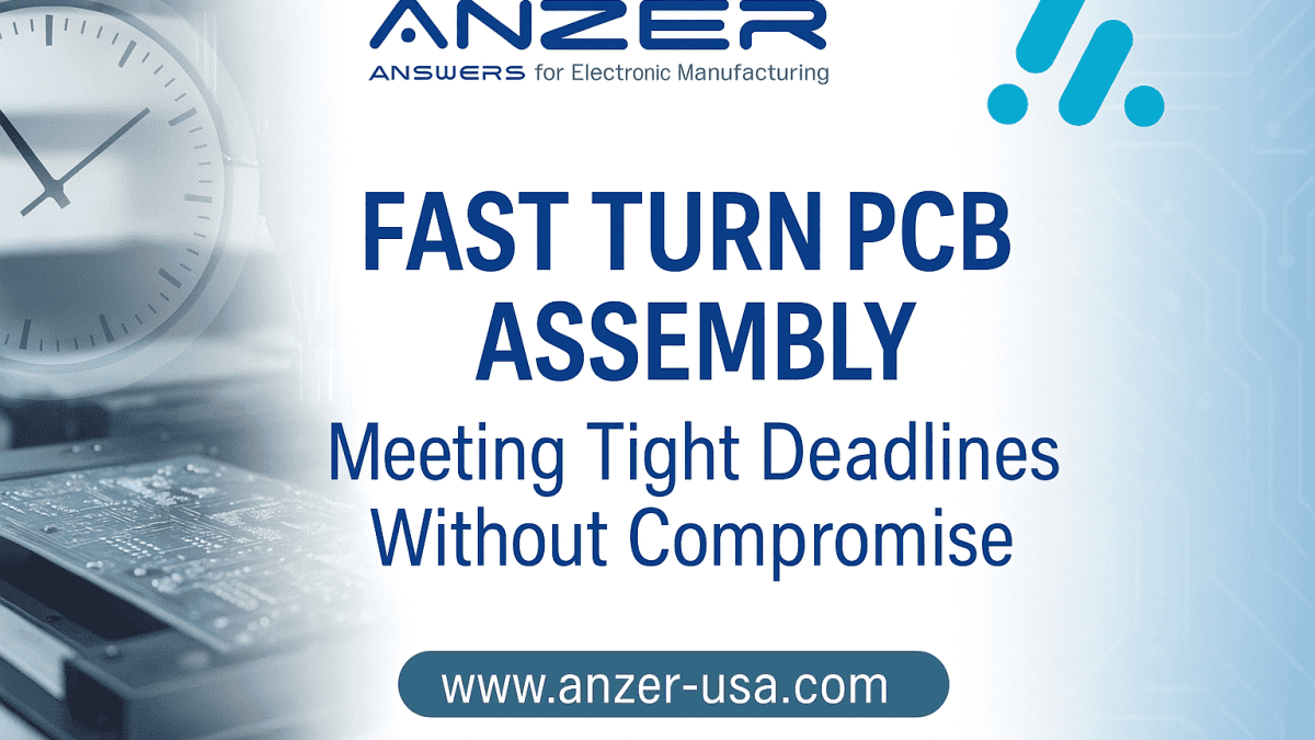 Expedite Your Projects with Fast Turn PCB Assembly Services - Anzer