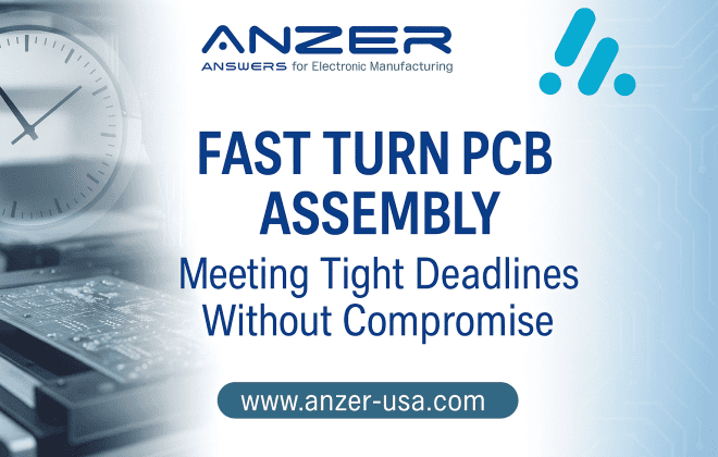 Expedite Your Projects with Fast Turn PCB Assembly Services - Anzer