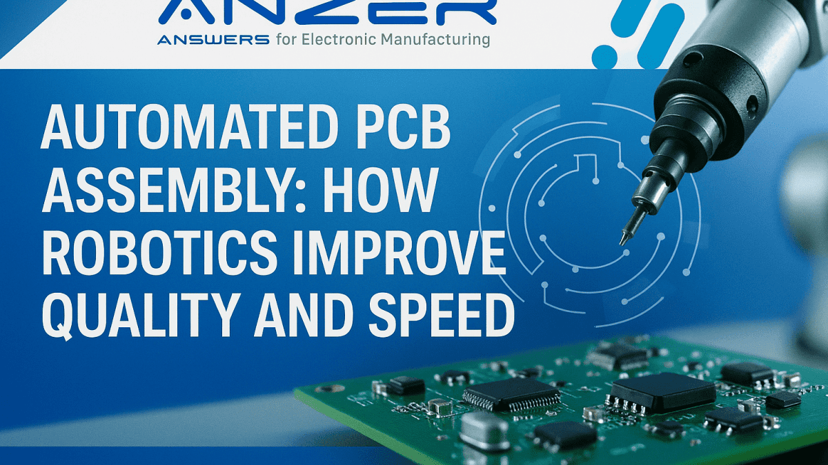 Streamlining Production: The Benefits of Automated PCB Assembly - Anzer