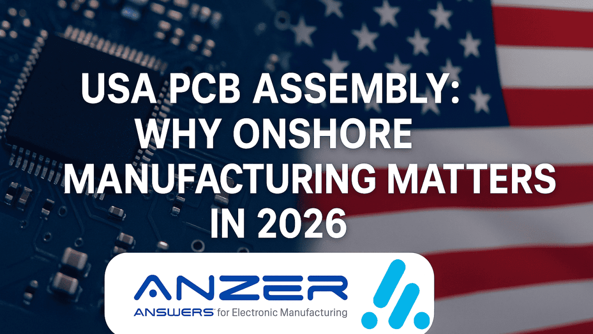USA PCB Assembly: Why Onshore Manufacturing Matters in 2026