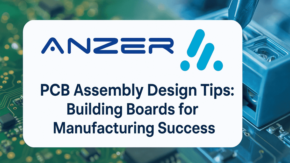 PCB Assembly Design Tips: Optimize Your Circuits - Anzer USA