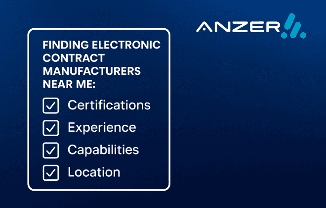 Finding Electronic Contract Manufacturers Near Me: What to Look For
