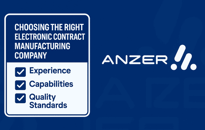 Choosing the Right Electronic Contract Manufacturing Company