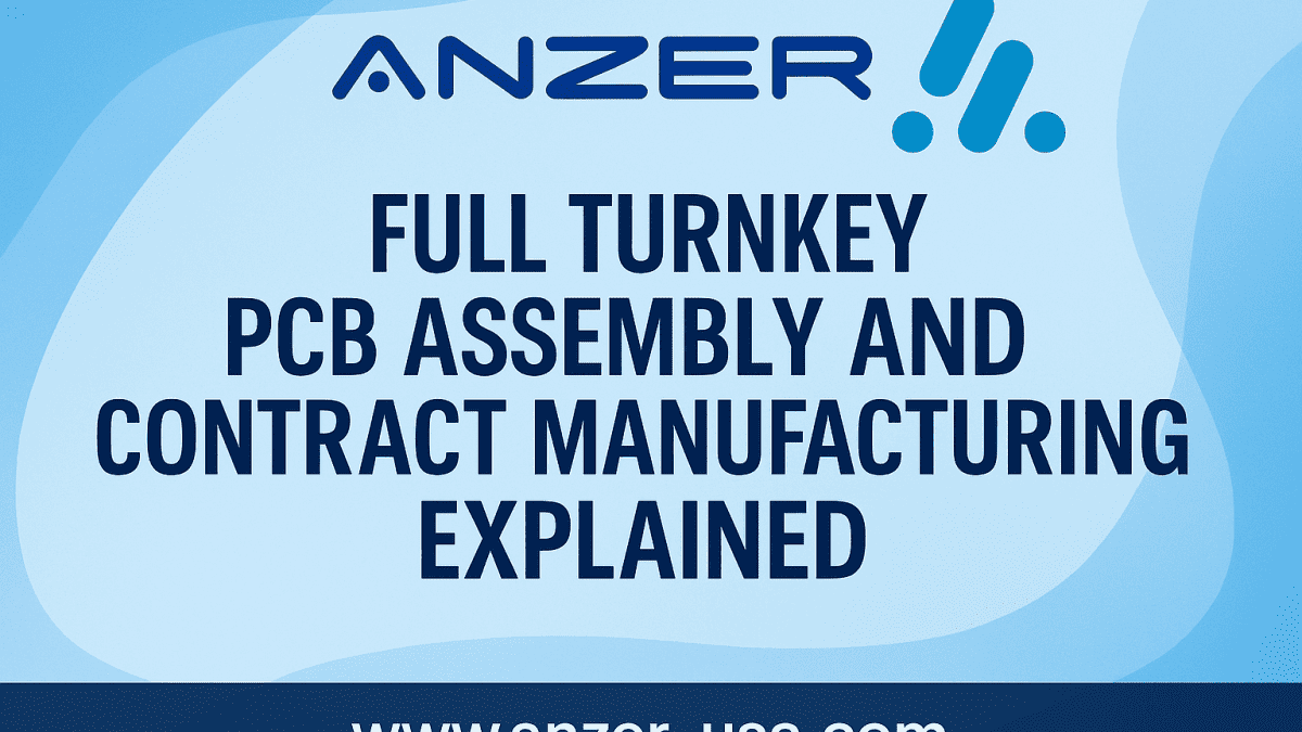 Full Turnkey PCB Assembly and Contract Manufacturing Explained