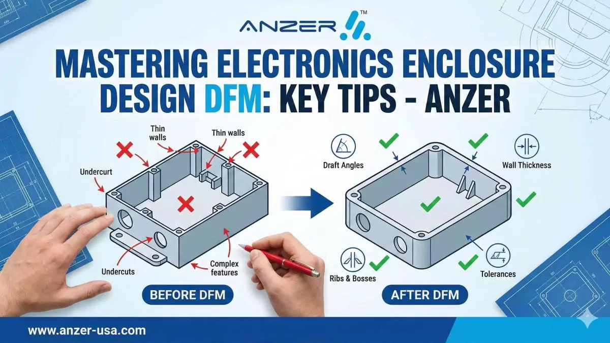 Mastering Electronics Enclosure Design DFM: Key Tips - Anzer