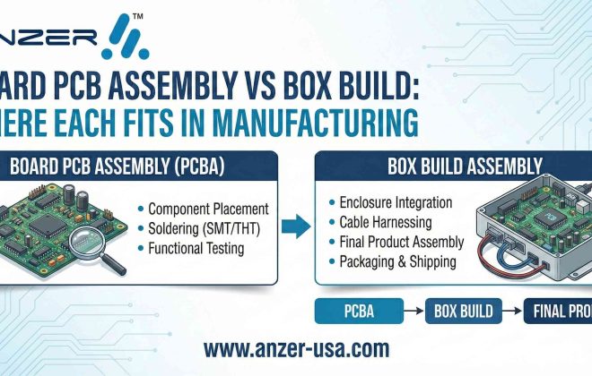 Board PCB Assembly vs Box Build: Where Each Fits in Manufacturing
