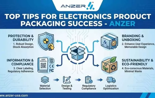 Top Tips for Electronics Product Packaging Success - Anzer