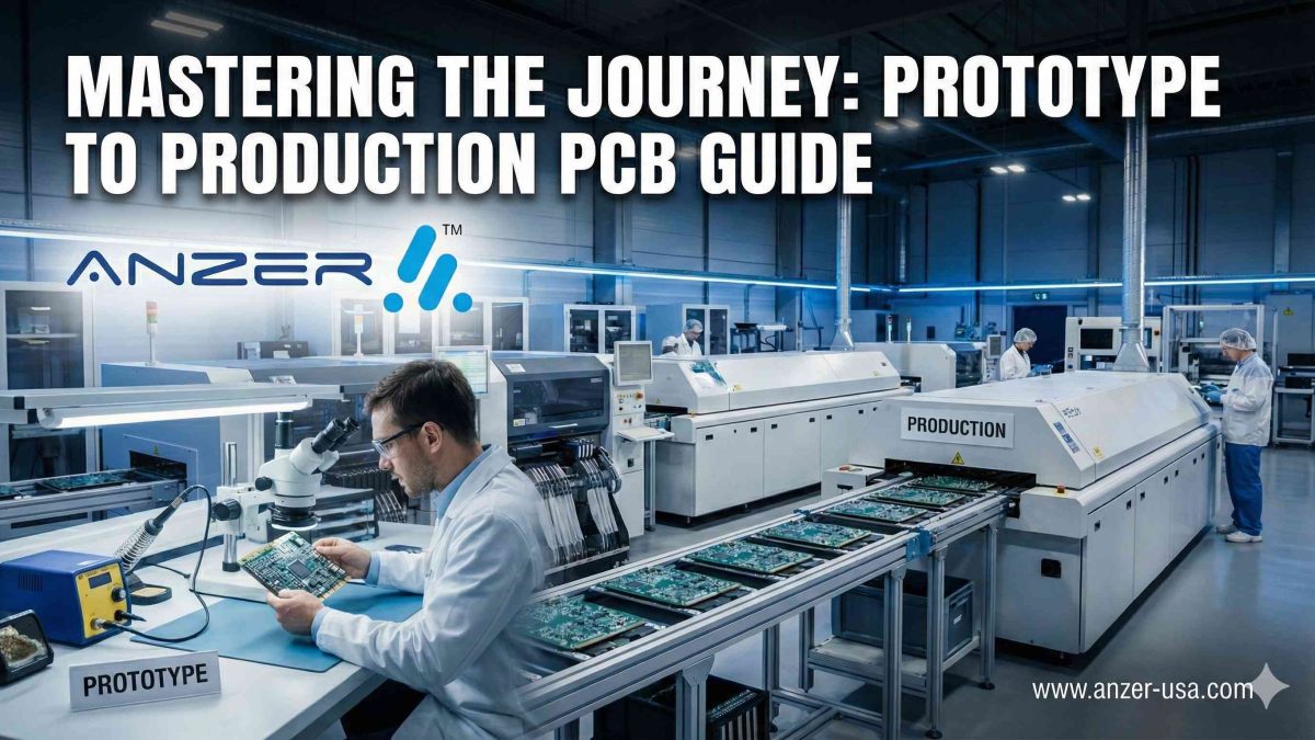 Mastering the Journey: Prototype to Production PCB Guide
