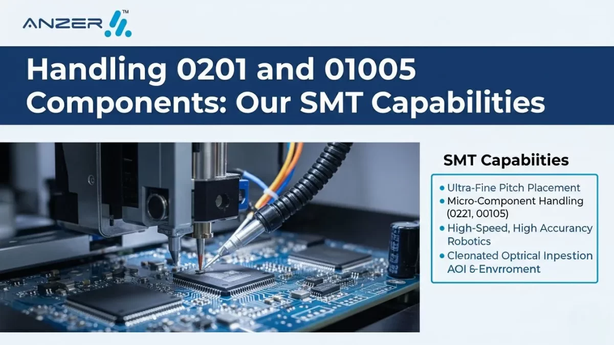 Handling 0201 and 01005 Components: Our SMT Capabilities at ANZER USA 1 Handling 0201 and 01005 Components: Our SMT Capabilities at ANZER USA