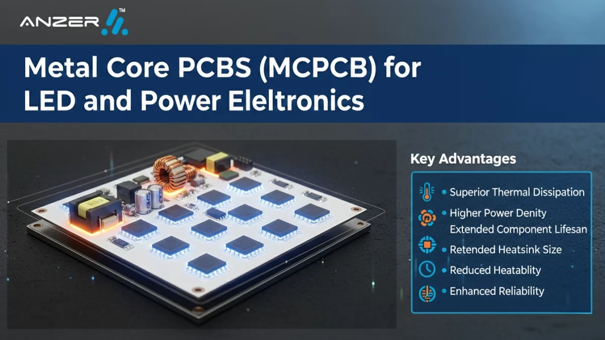 Metal Core PCBs (MCPCB) for LED and Power Electronics