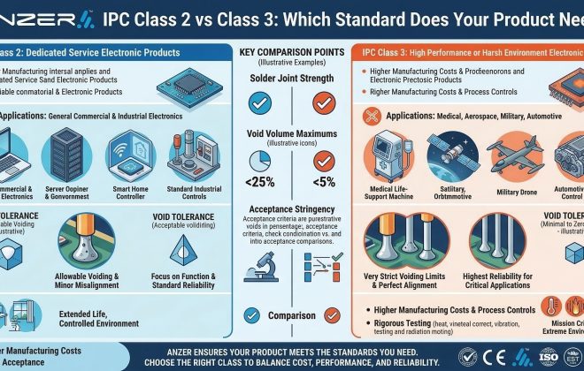 IPC Class 2 vs Class 3: Which Standard Does Your Product Need?