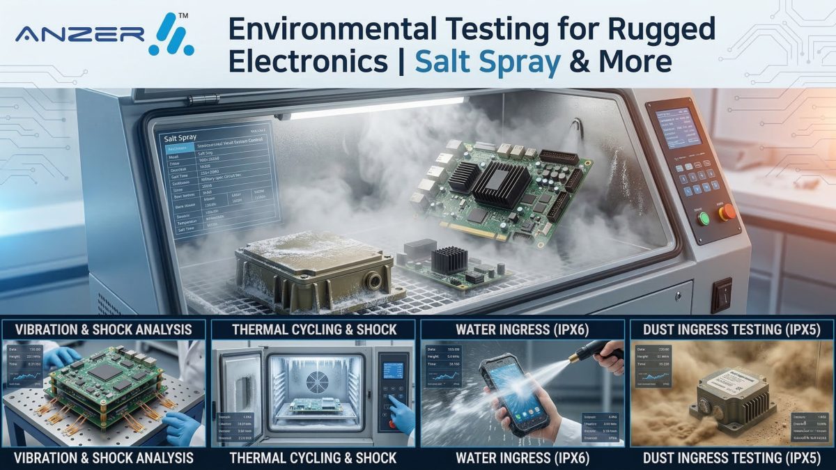 Environmental Testing for Rugged Electronics | Salt Spray & More