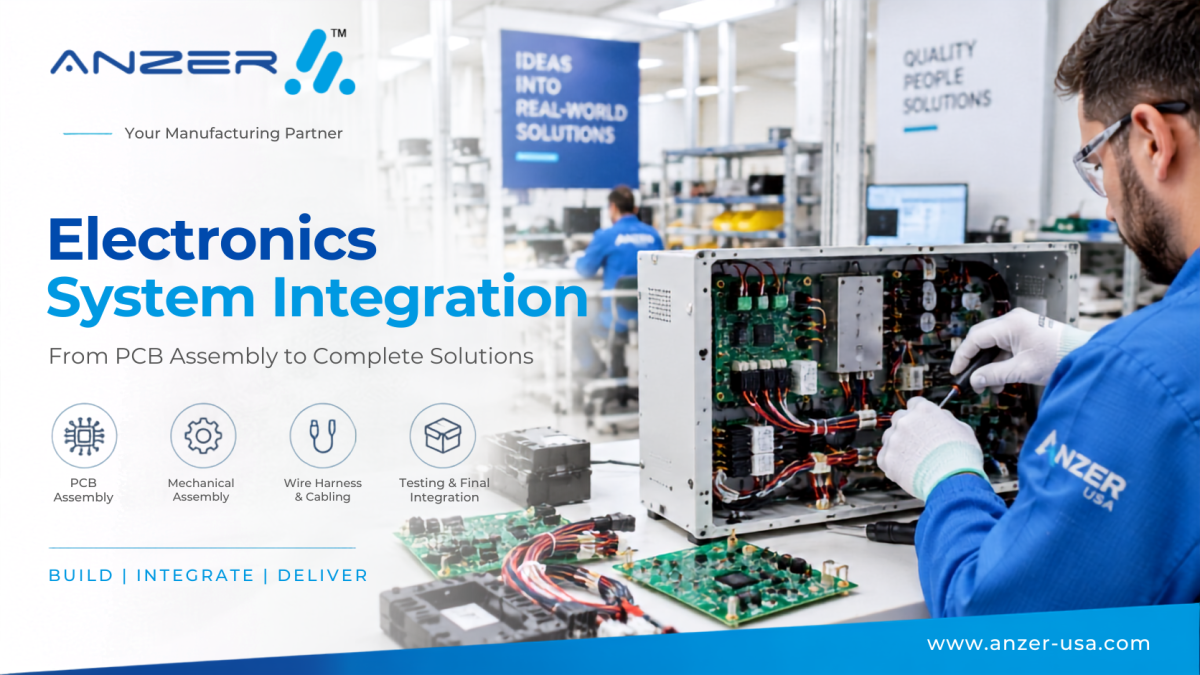 Electronics System Integration: From PCB Assembly to Complete Systems